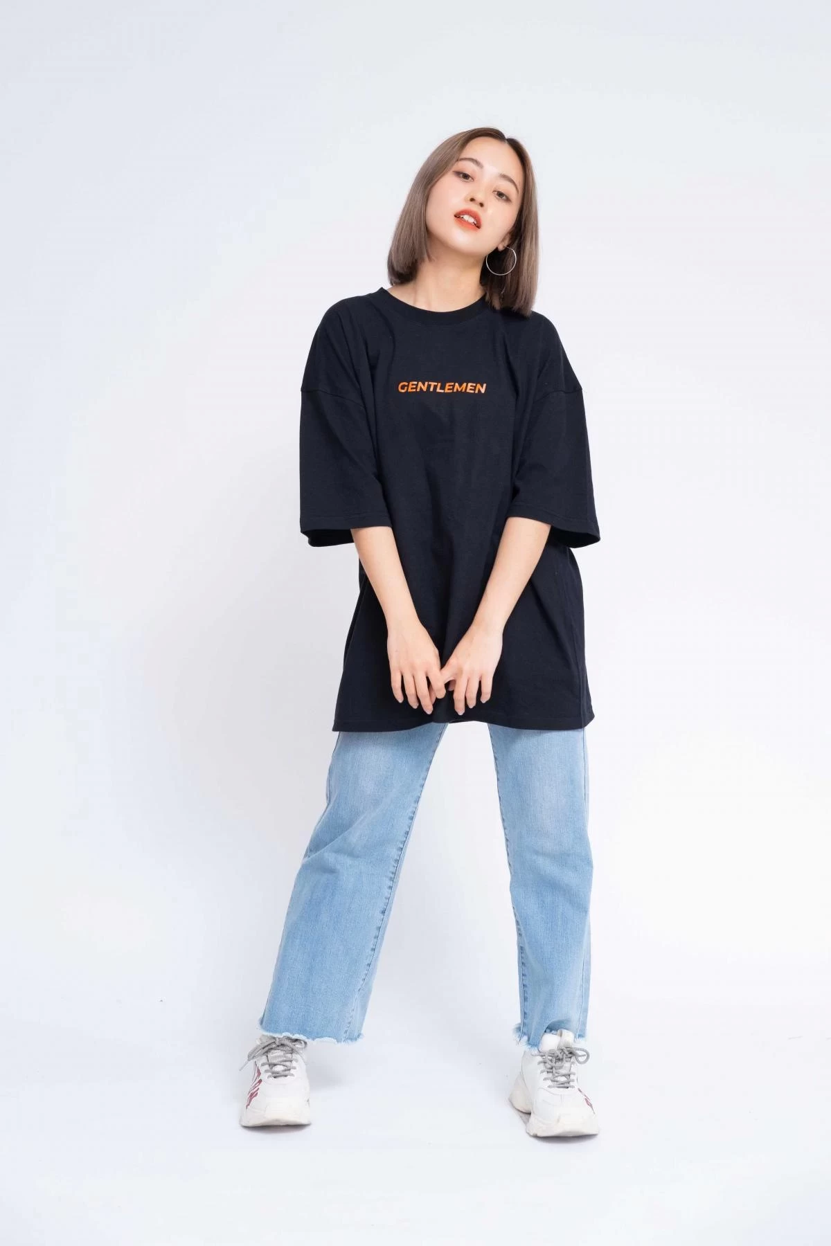 Áo Thun Oversized Nữ True Gentlemen2