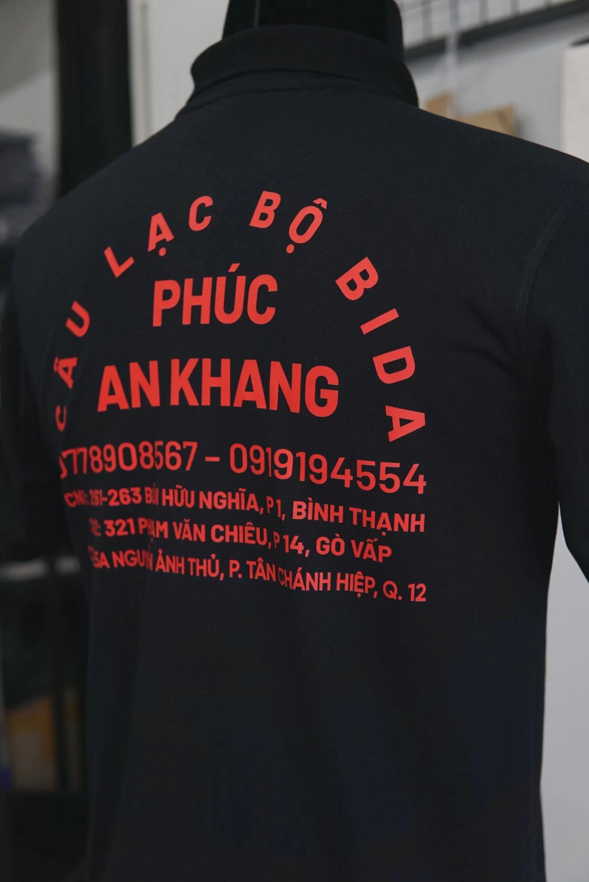 Đơn Hàng Đồng Phục Công Ty - Câu Lạc Bộ Bida Phúc An Khang 3