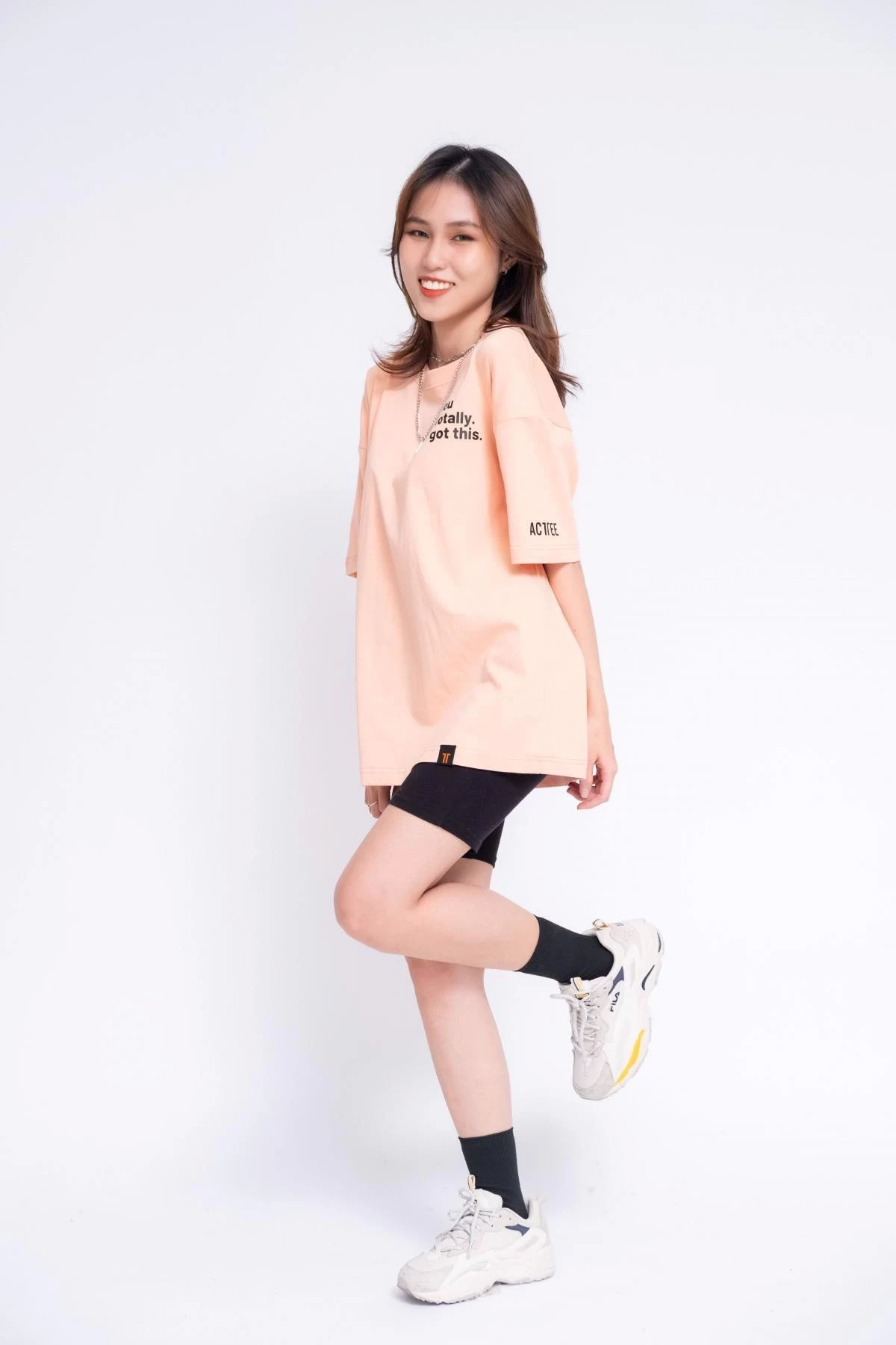 Gia Công May In T-Shirt Oversized - Acttee3