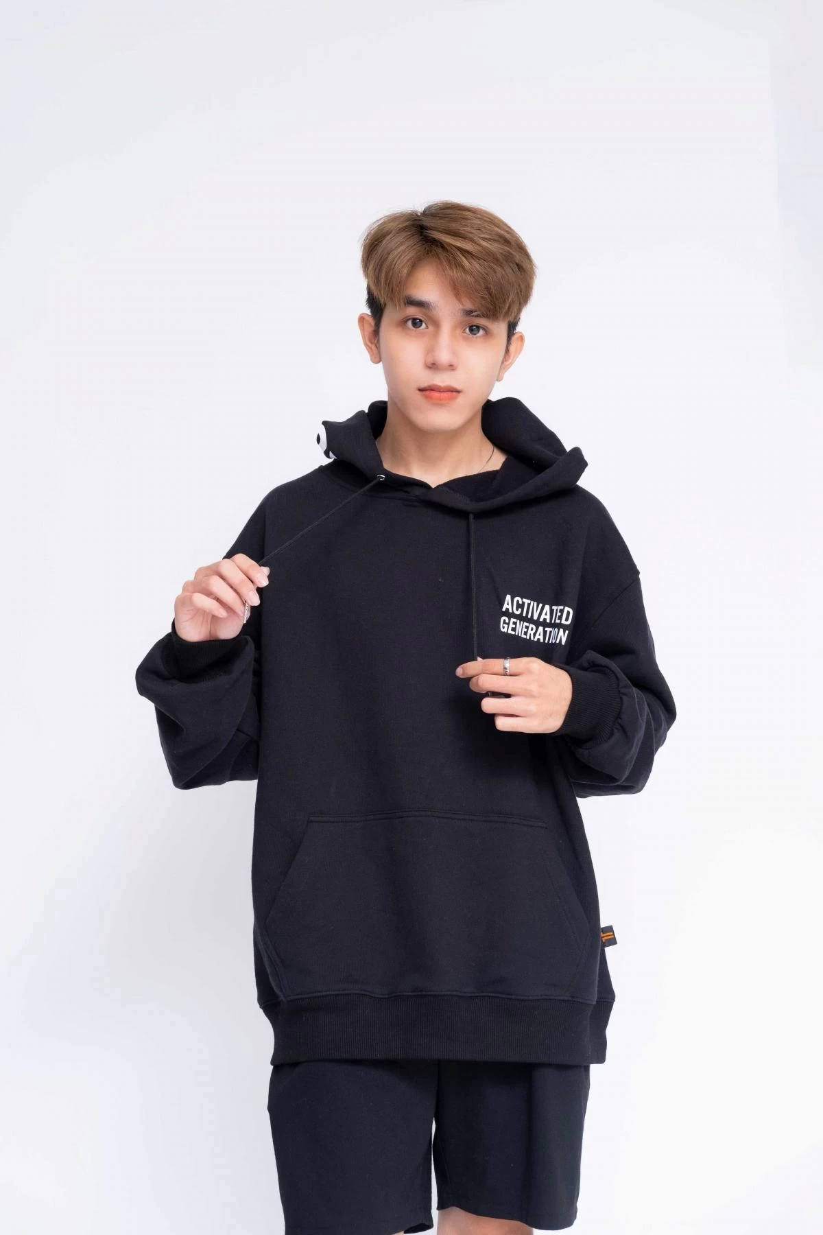 Gia Công Thời Trang Áo Hoodie Oversized Nam Activated Generation2