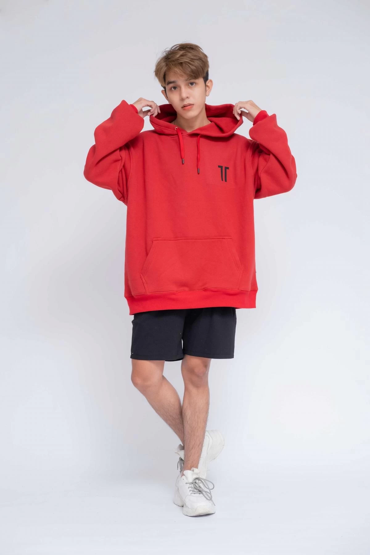 Gia Công Thời Trang Áo Hoodie Oversized Nam Acttee Icon