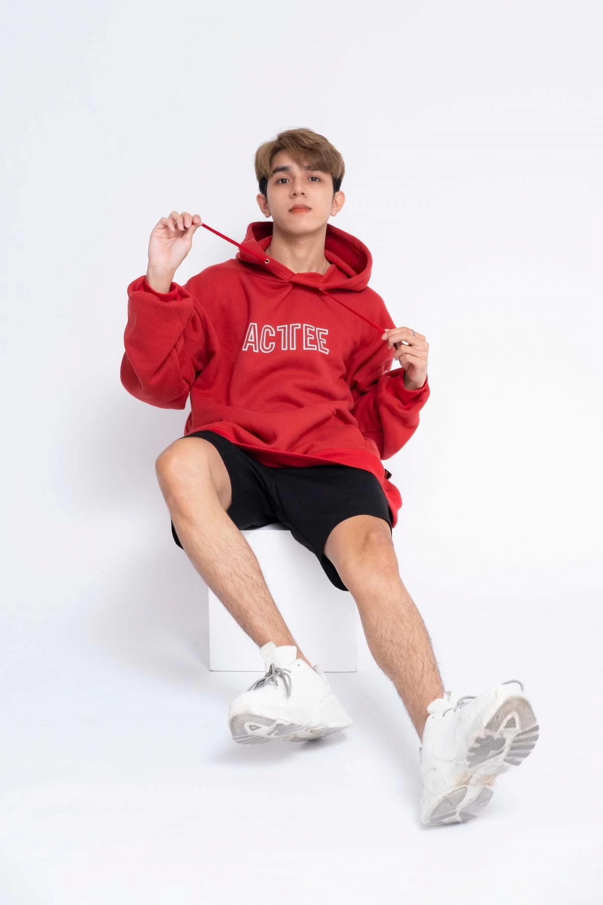 Gia Công Thời Trang Áo Hoodie Oversized Nam Acttee Line