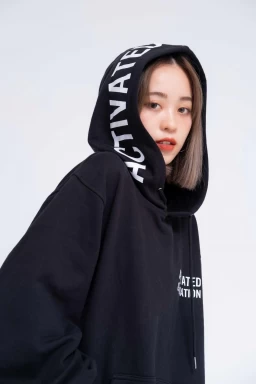 Gia Công Thời Trang Áo Hoodie Oversized Nữ Activated Generation