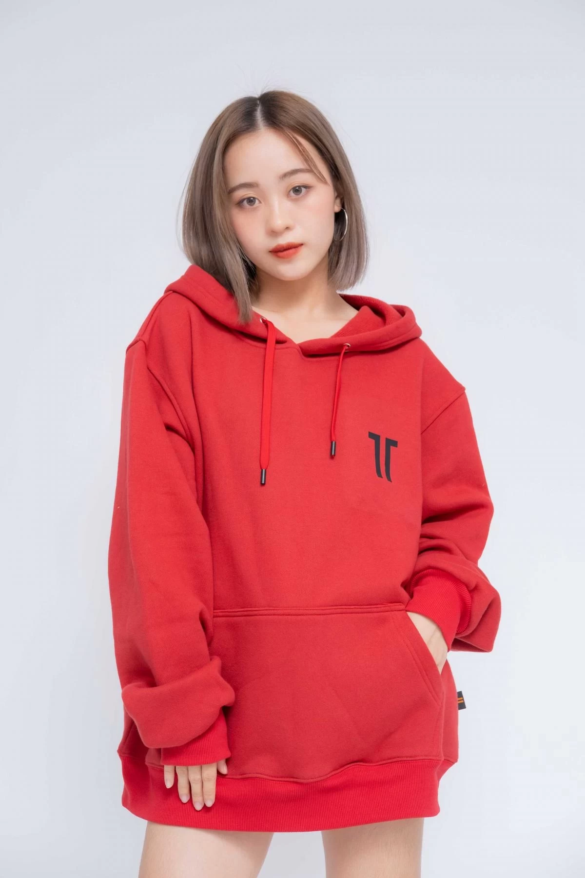 Gia Công Thời Trang Áo Oversized Hoodie Nữ Acttee Icon