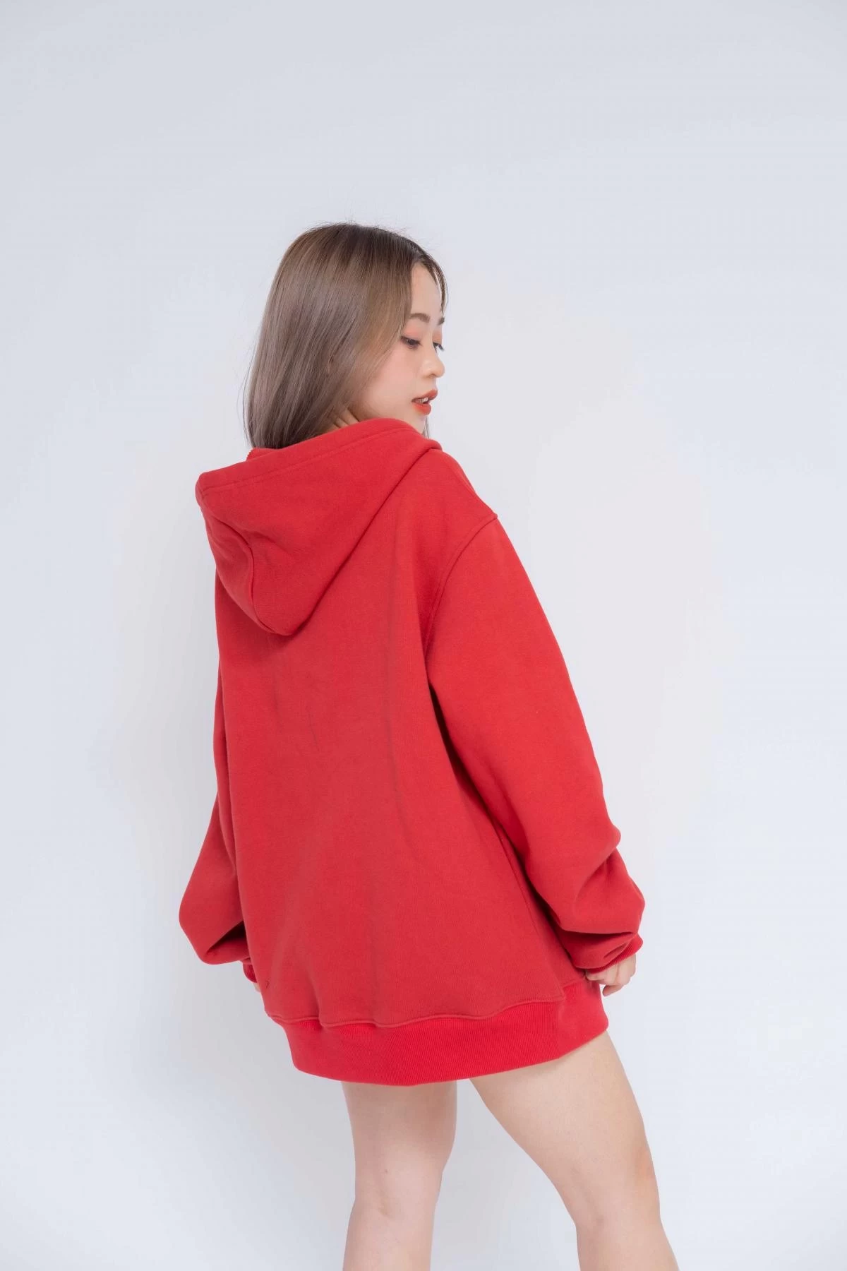 Gia Công Thời Trang Áo Oversized Hoodie Nữ Acttee Icon1